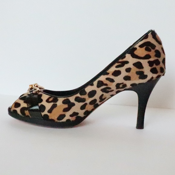 NWOT Cole Haan (Nike Air) leopard pumps 5.5 C - Picture 12 of 13